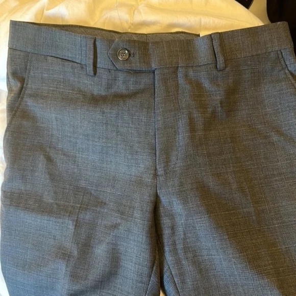 TOMMY HILFIGER modern fit Tyler grey/blue 32 x 30 NWT - Picture 2 of 5